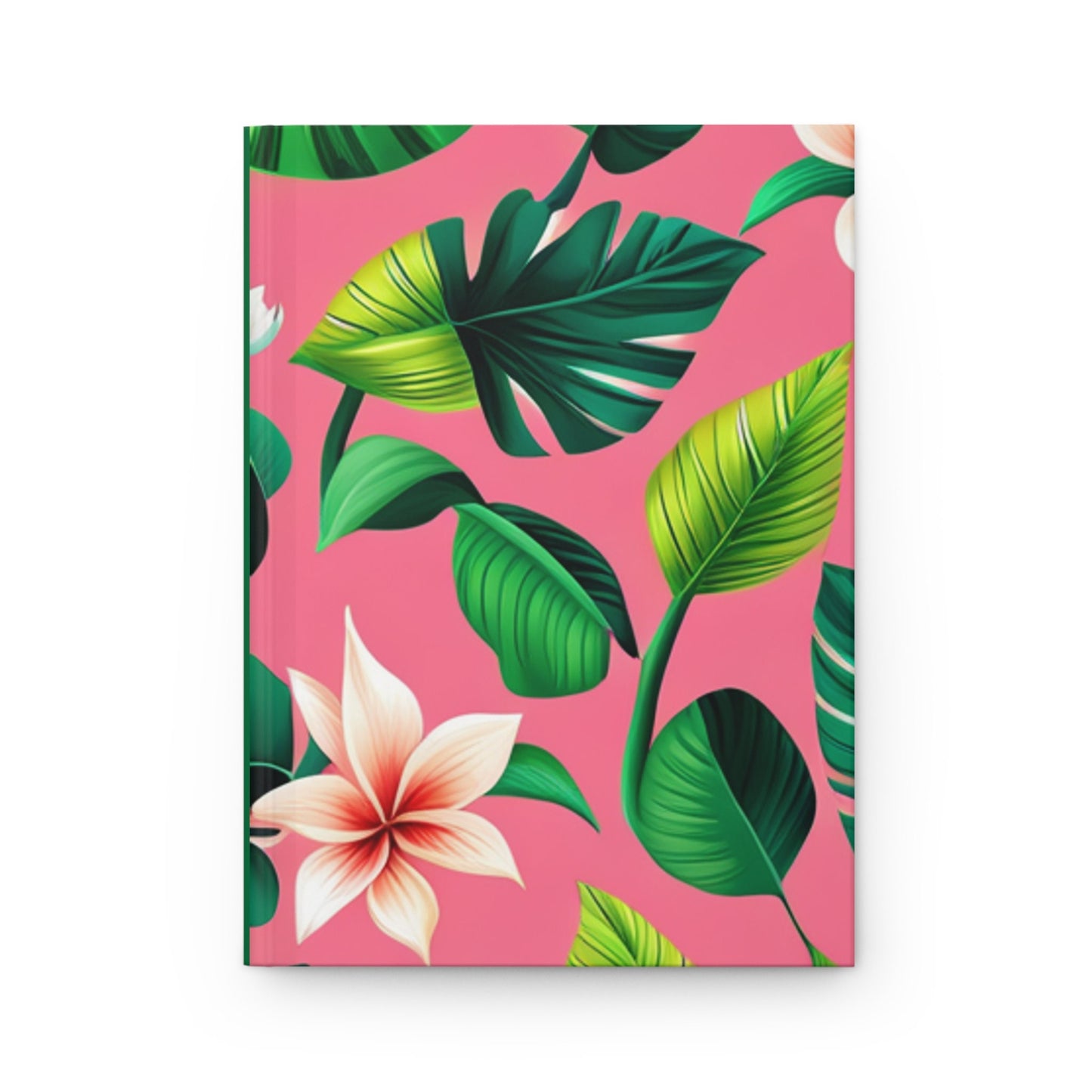 Tropical on Pink Custom Design Journal