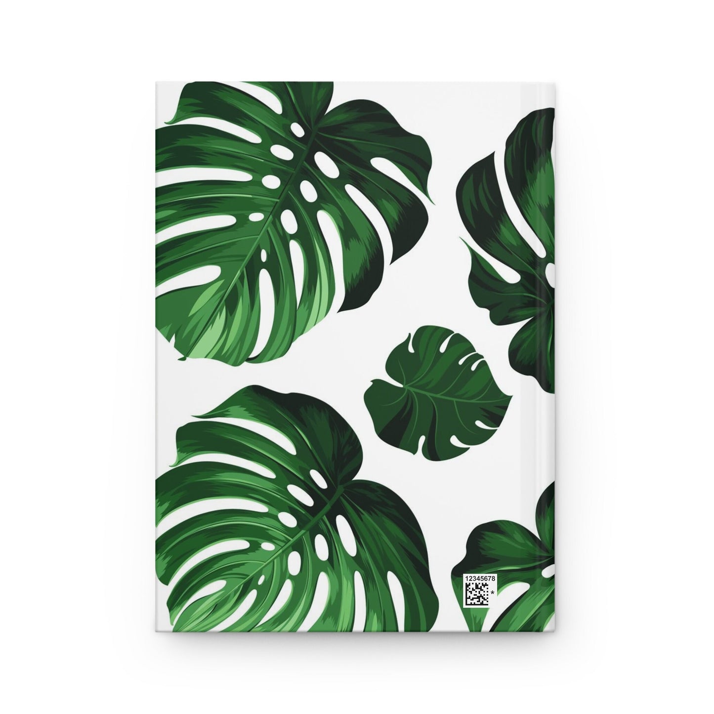 Monstera on White Custom Design Journal