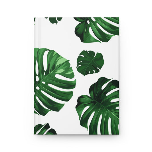 Monstera on White 2 Custom Design Journal