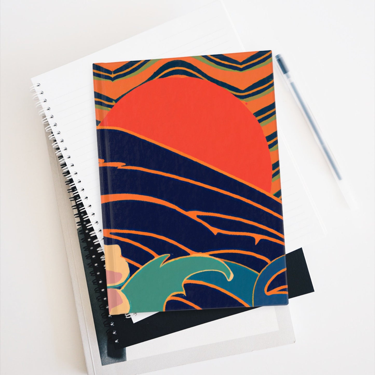 Endless Sunset Custom Design Journal