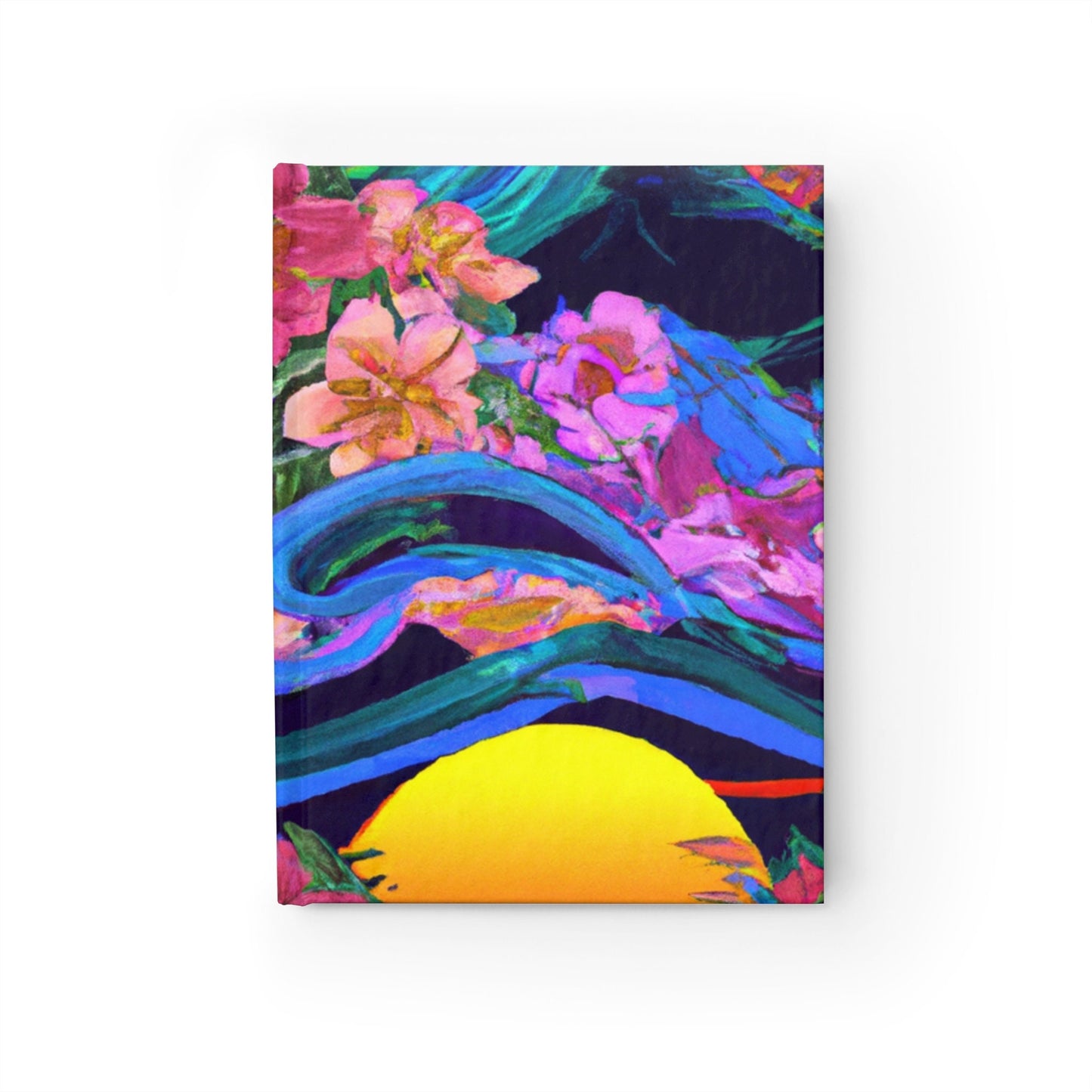 Wavy Sunset Custom Design Journal