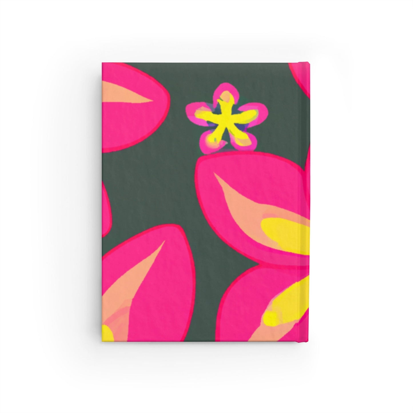 Neon Pink Plumerias Custom Design Journal