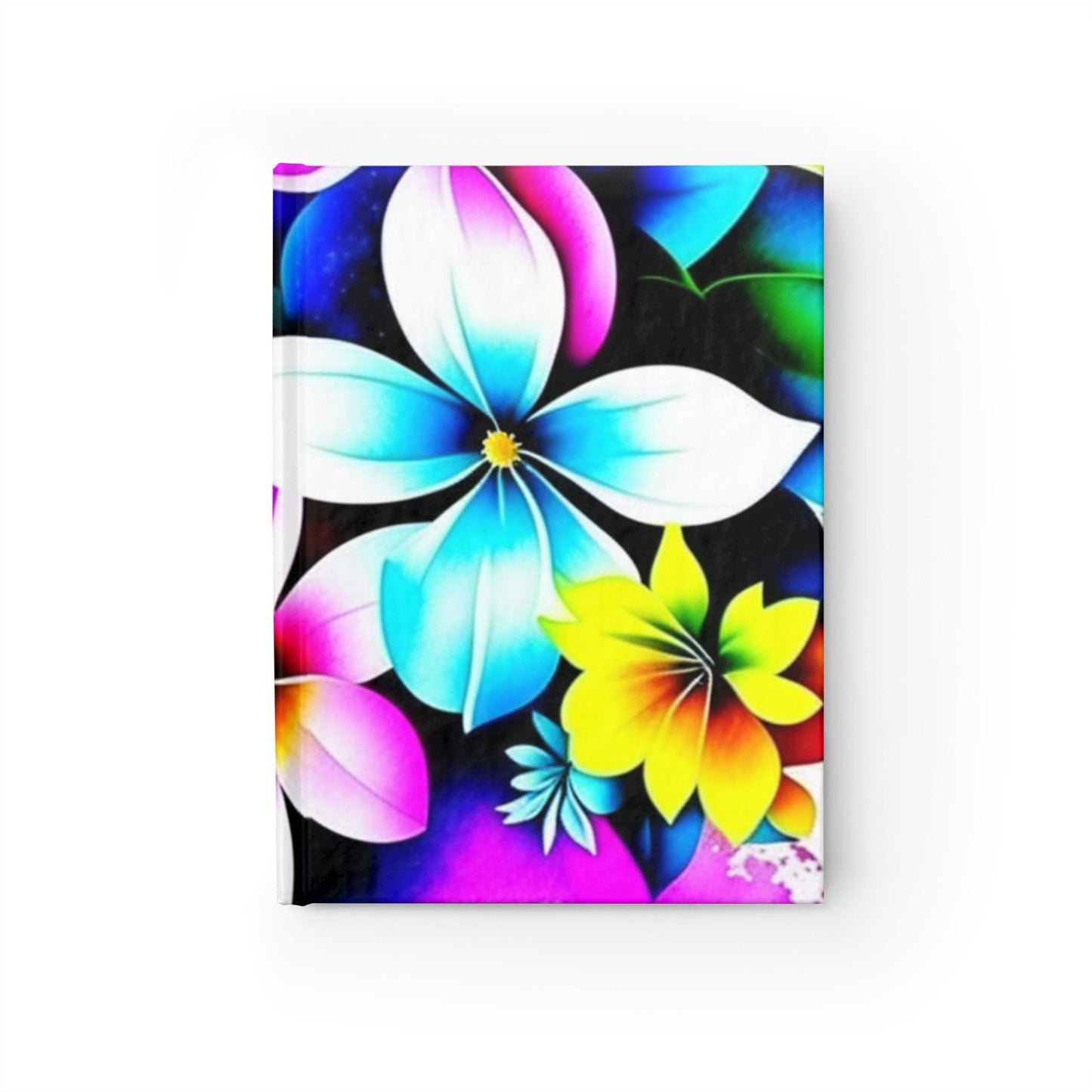 Abstract Pastel Plumeria Custom Design Journal