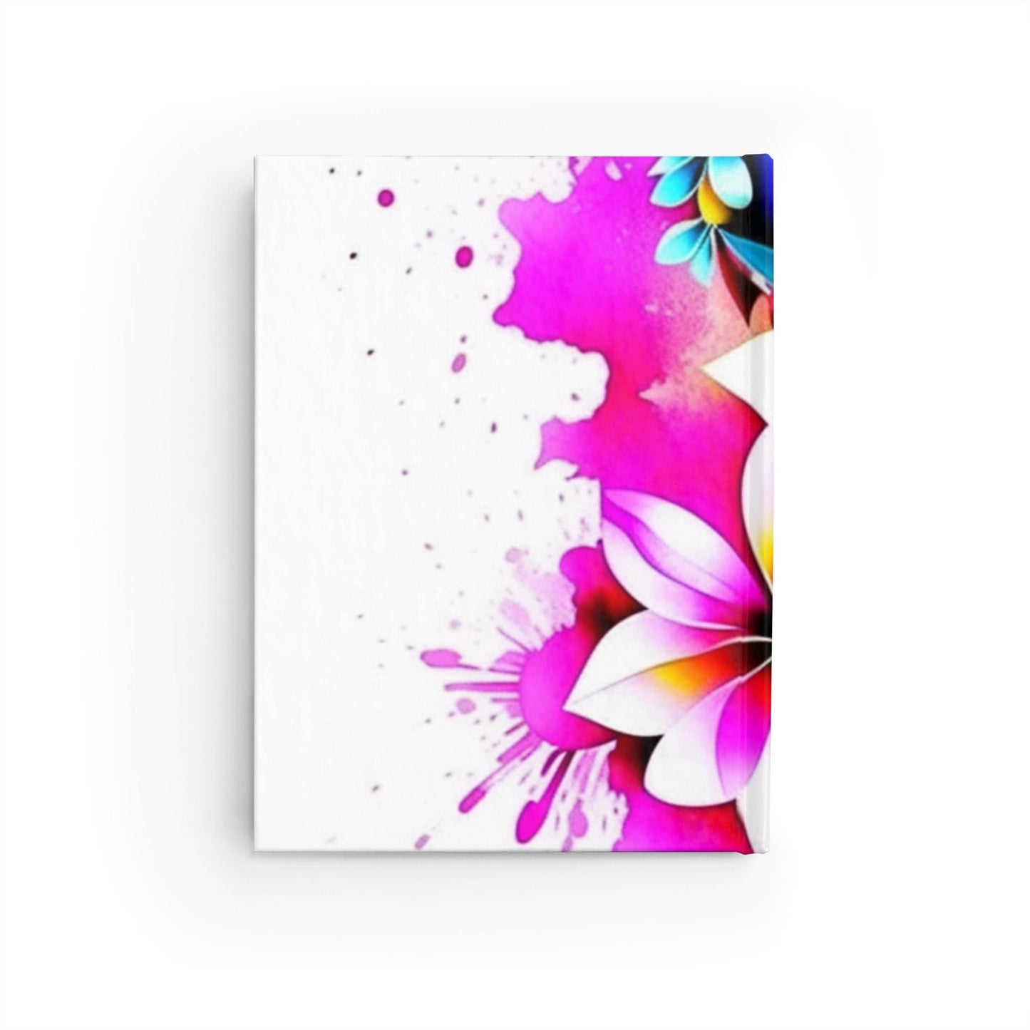 Abstract Pastel Plumeria Custom Design Journal