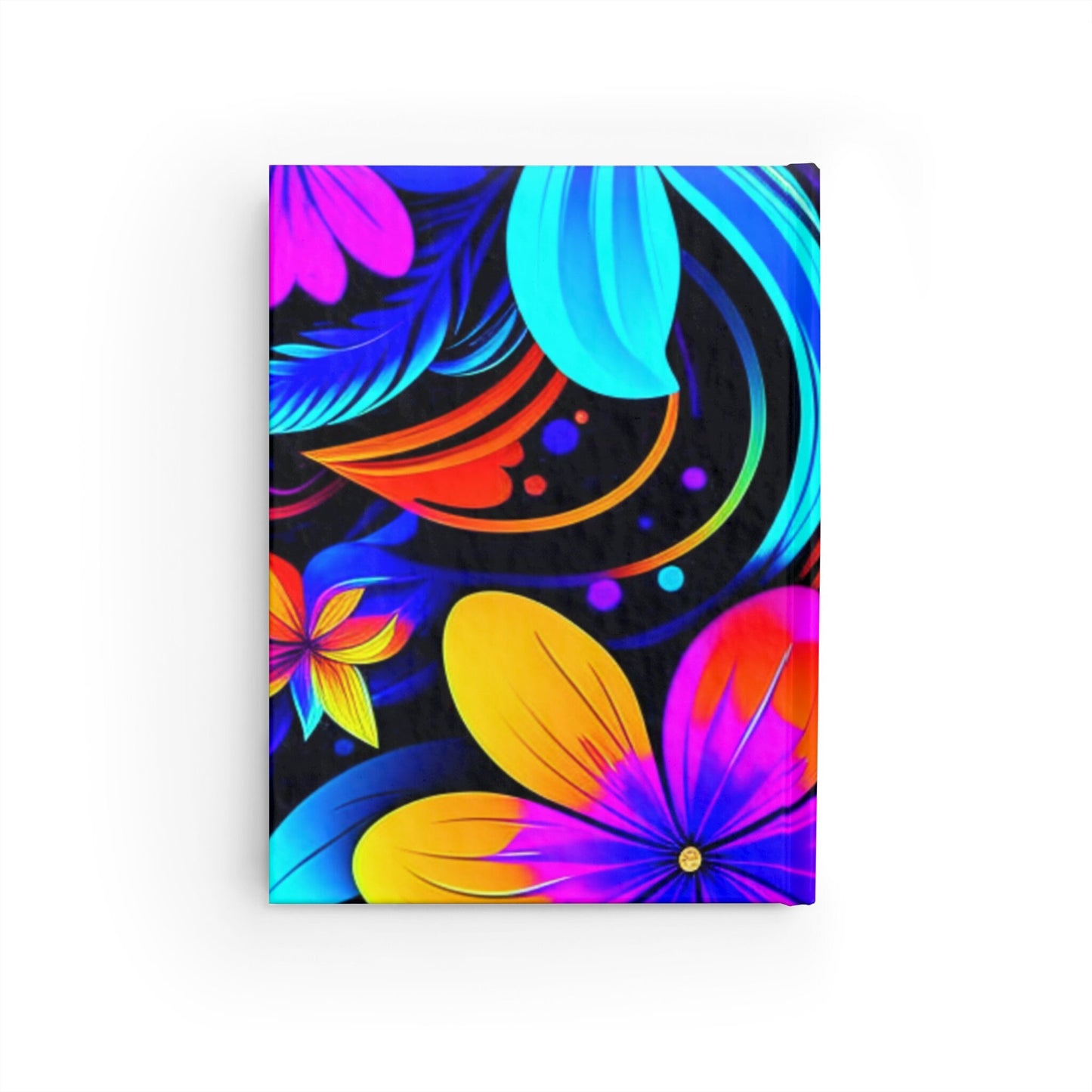 Neon Plumerias Custom Design Journal