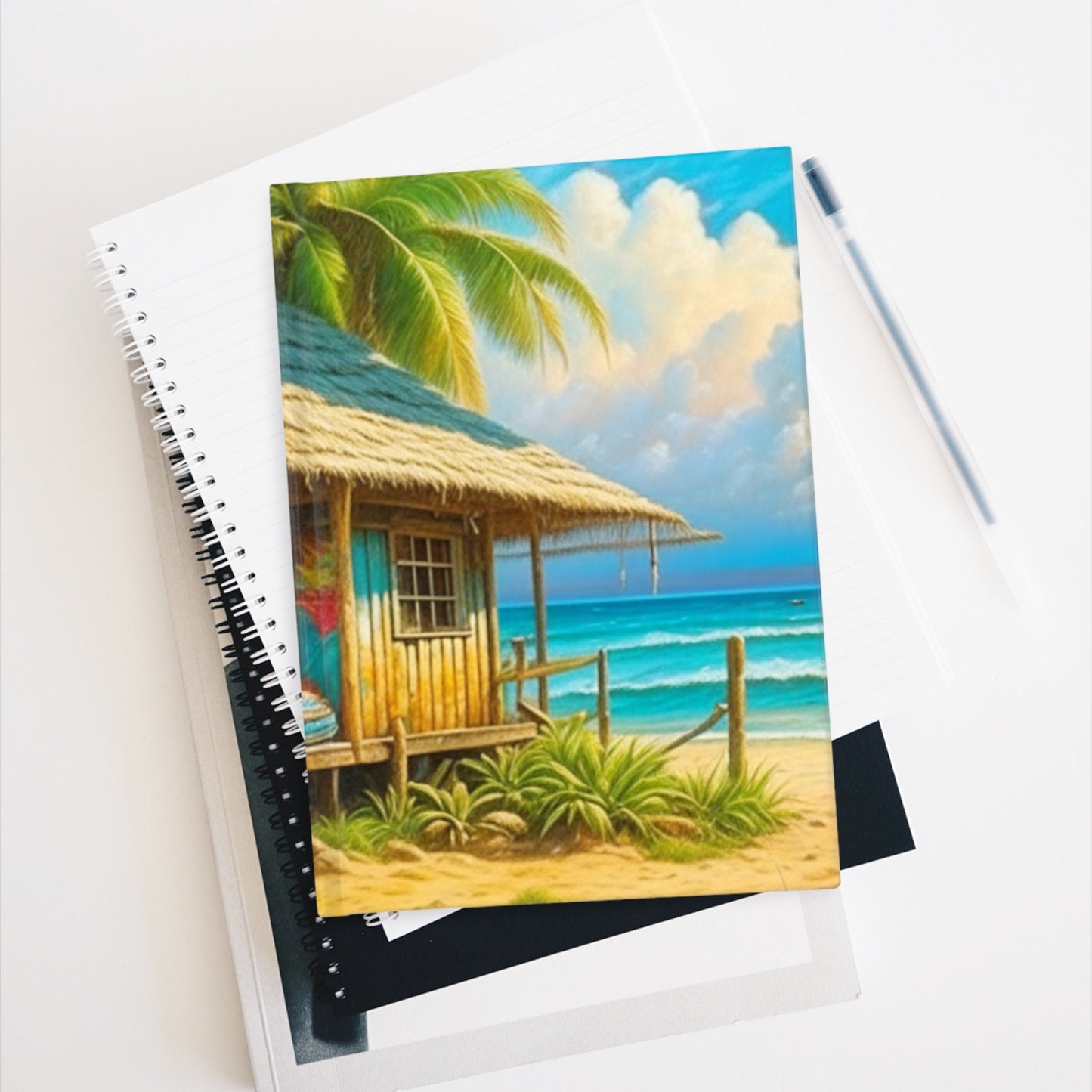 Day at the Beach Custom Design Journal