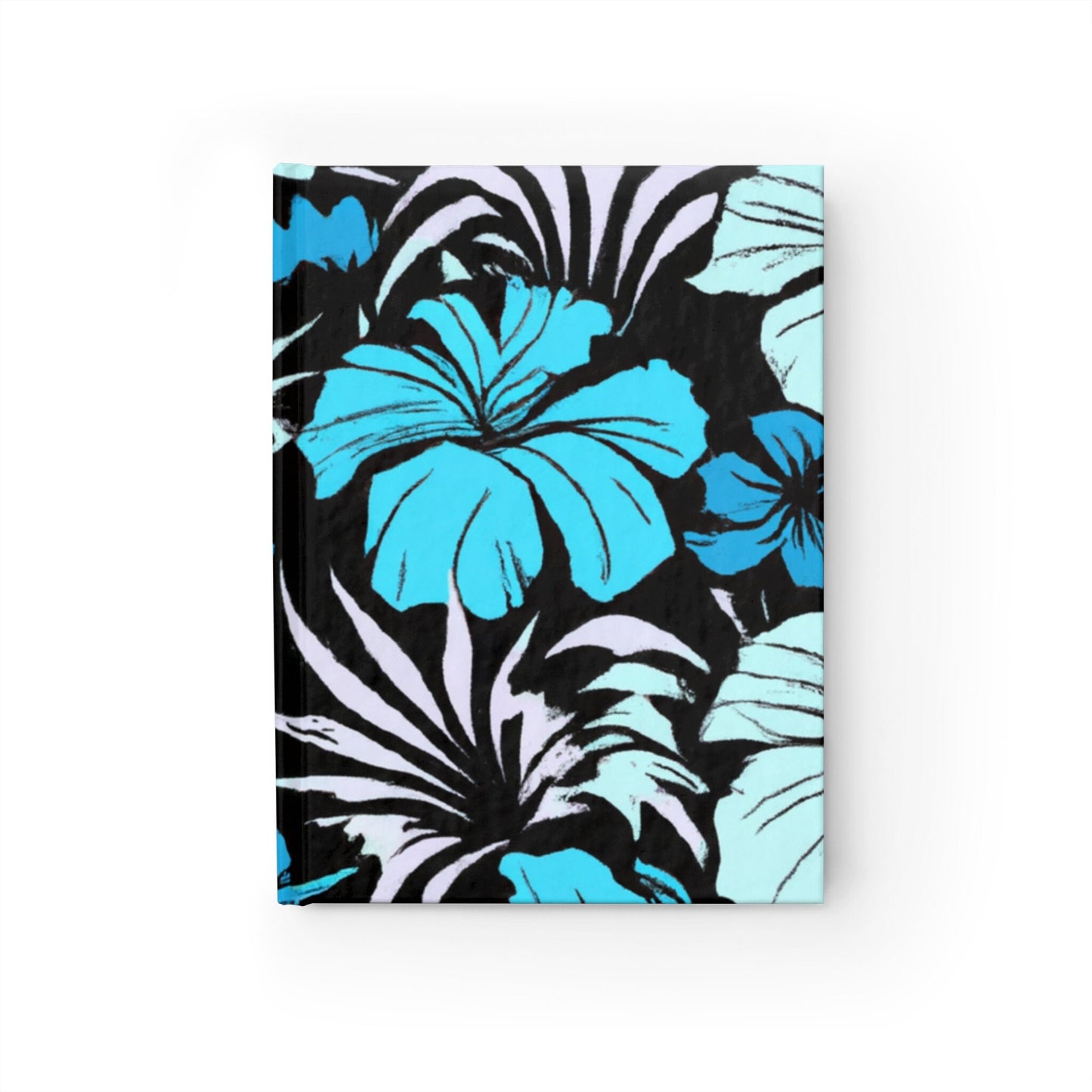 Blue Hibiscus Custom Design Journal