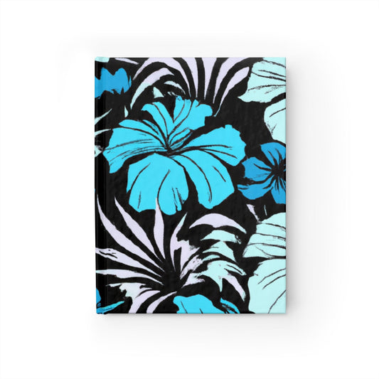 Blue Hibiscus Custom Design Journal