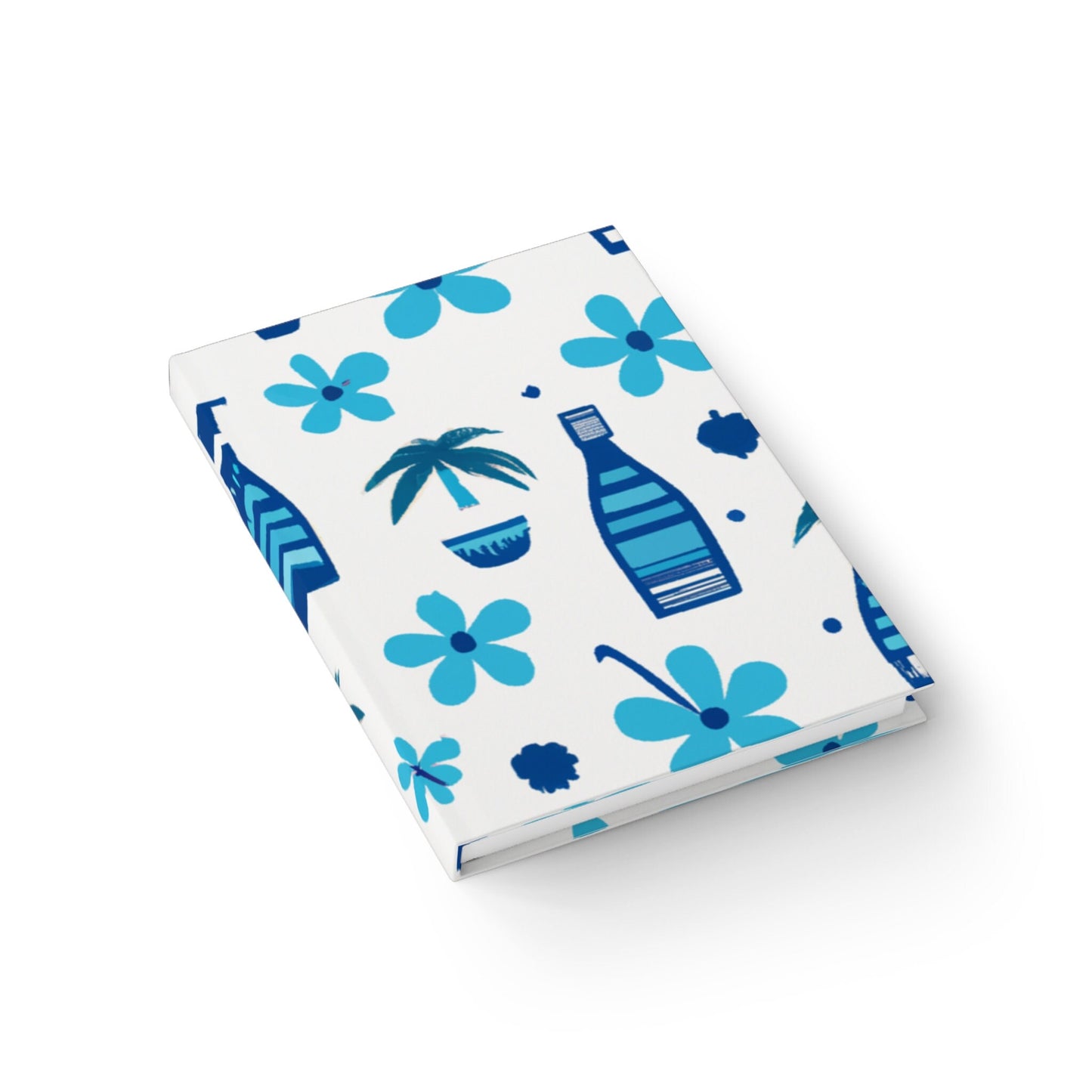 Cool Drink Custom Design Journal, Hawaiian Prints