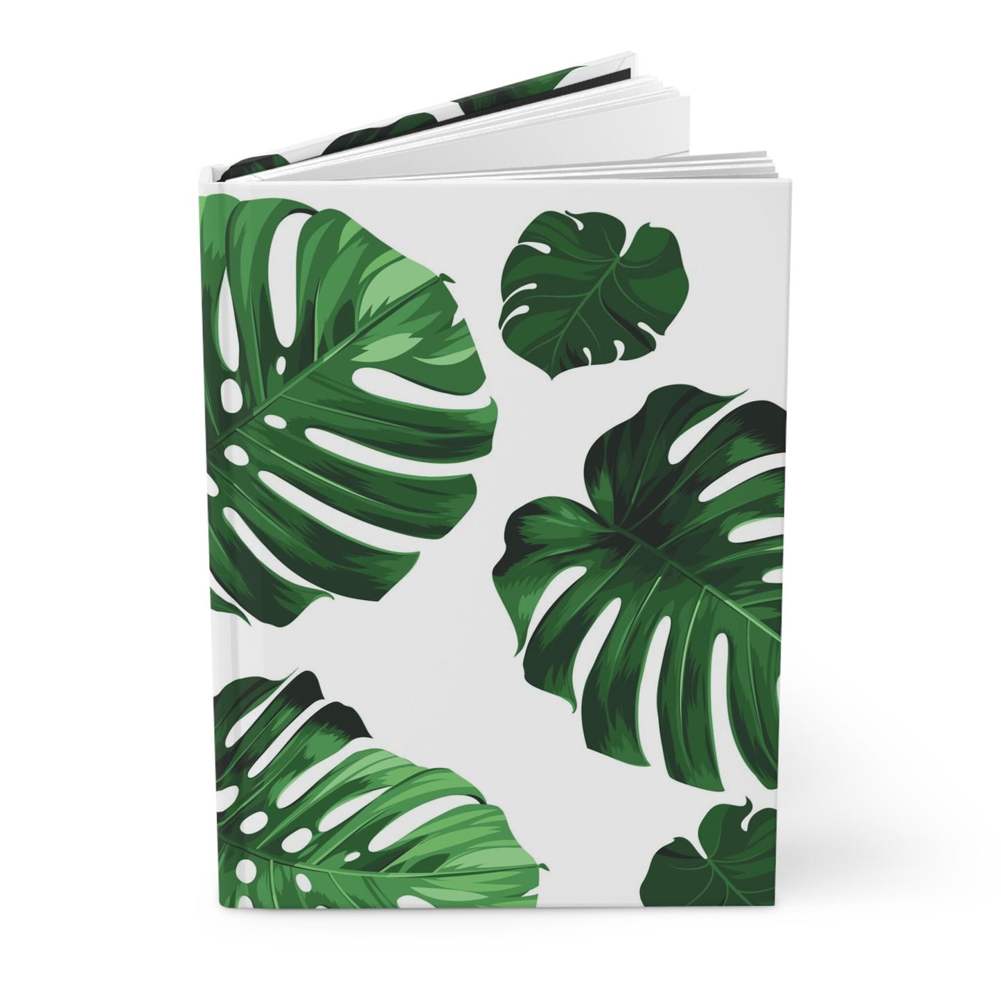 Monstera on White Custom Design Journal