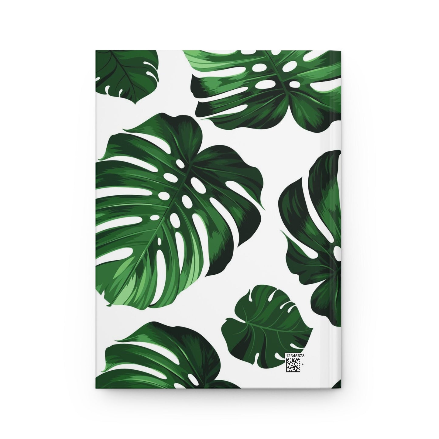 Monstera on White 2 Custom Design Journal