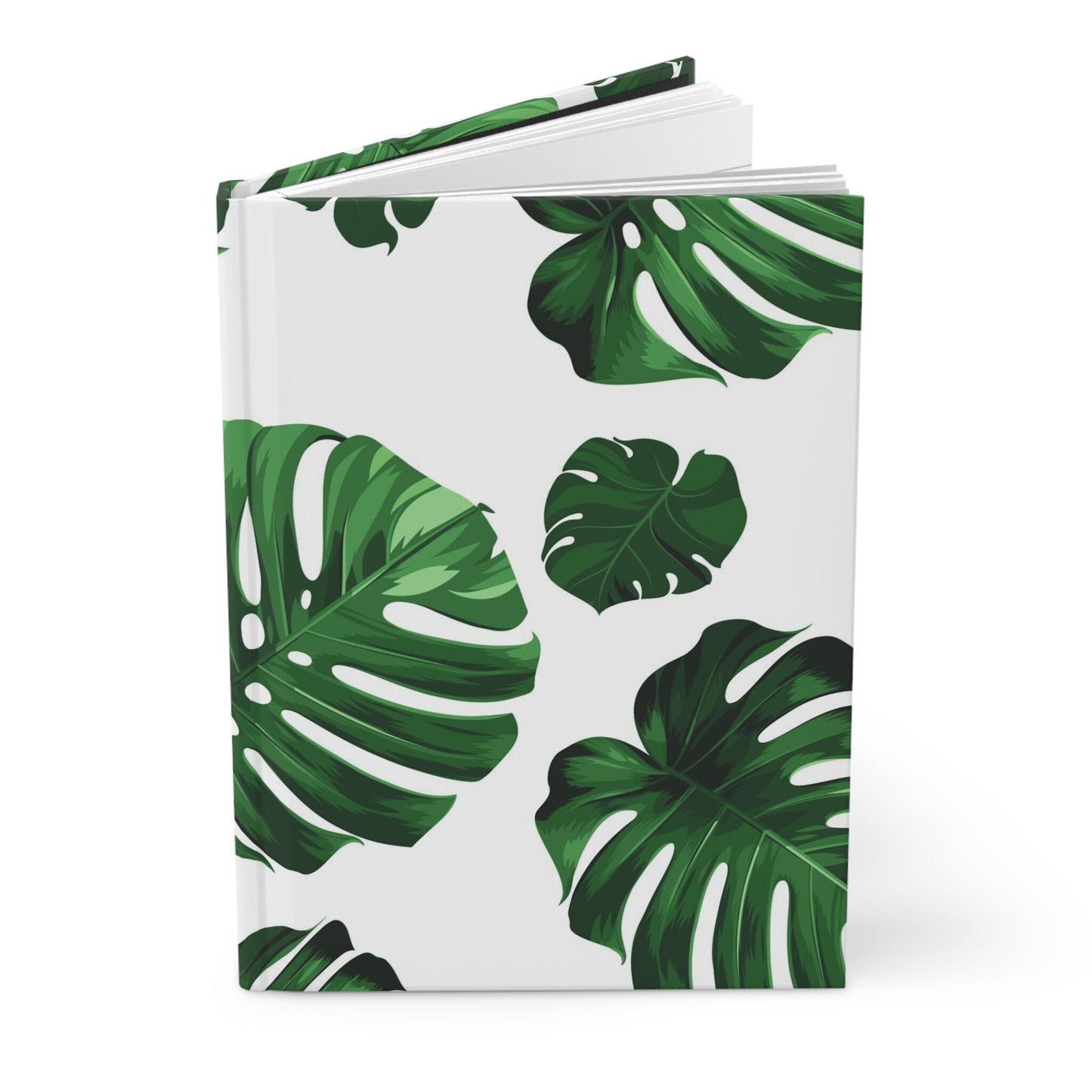 Monstera on White 2 Custom Design Journal