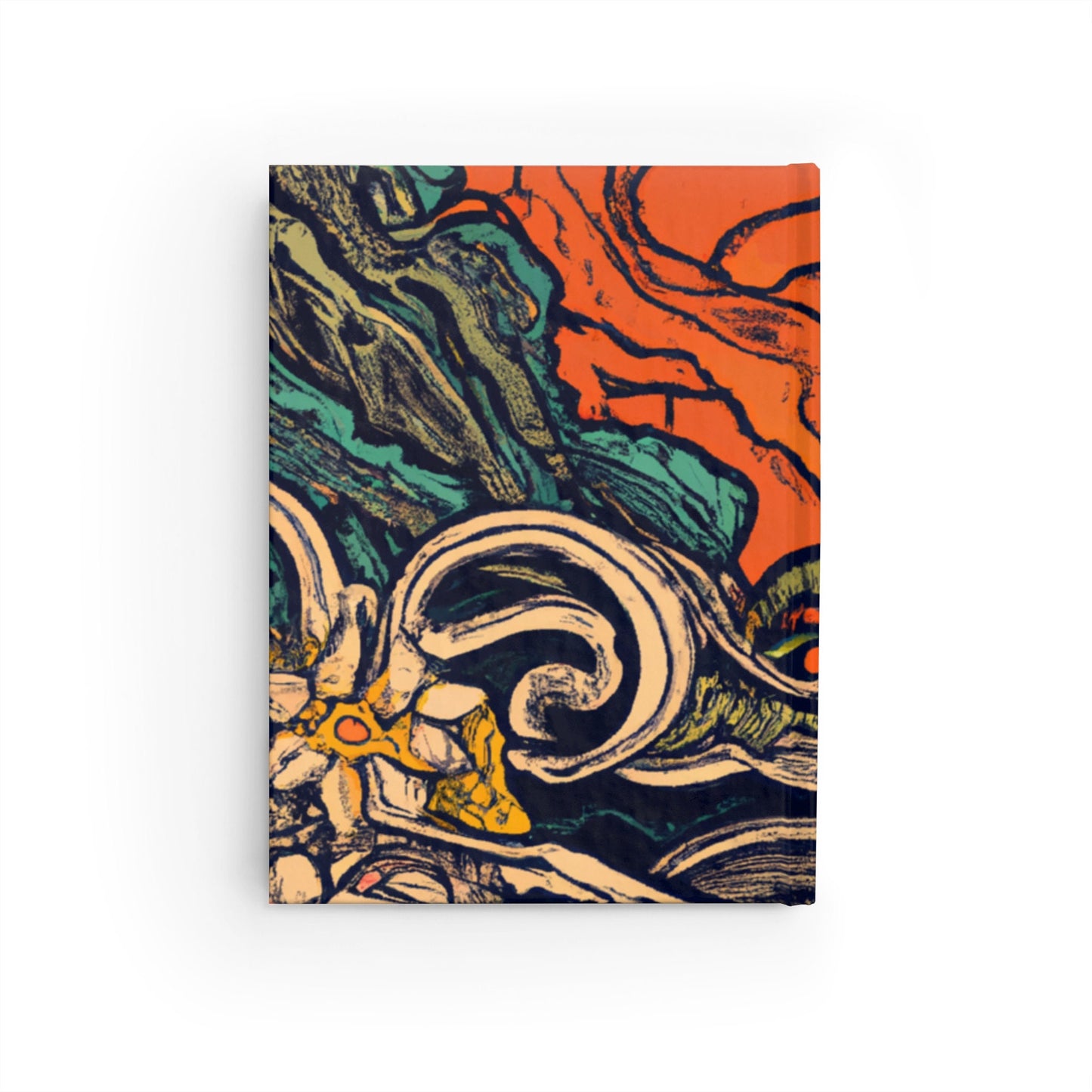 Trippy Waves Custom Design Journal