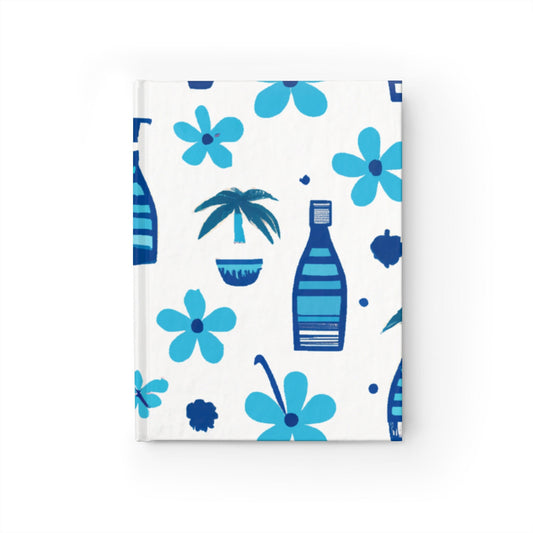 Cool Drink Custom Design Journal, Hawaiian Prints